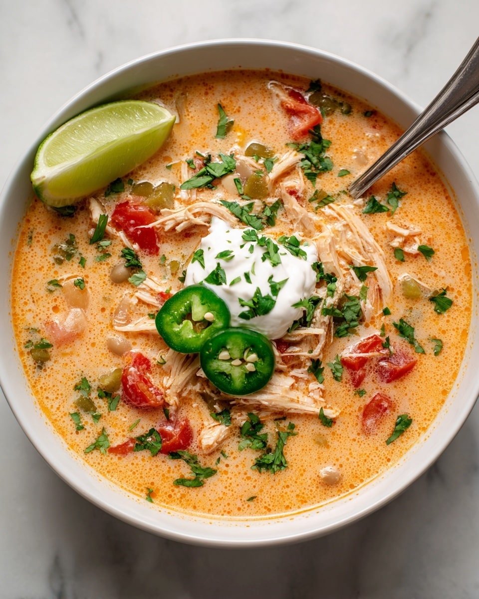 Cajun White Chicken Chili Recipe - Recipe Image — Cajun White Chicken Chili, creamy Cajun chicken chili, spicy white chicken chili, easy Cajun chili recipe, hearty white chicken chili
