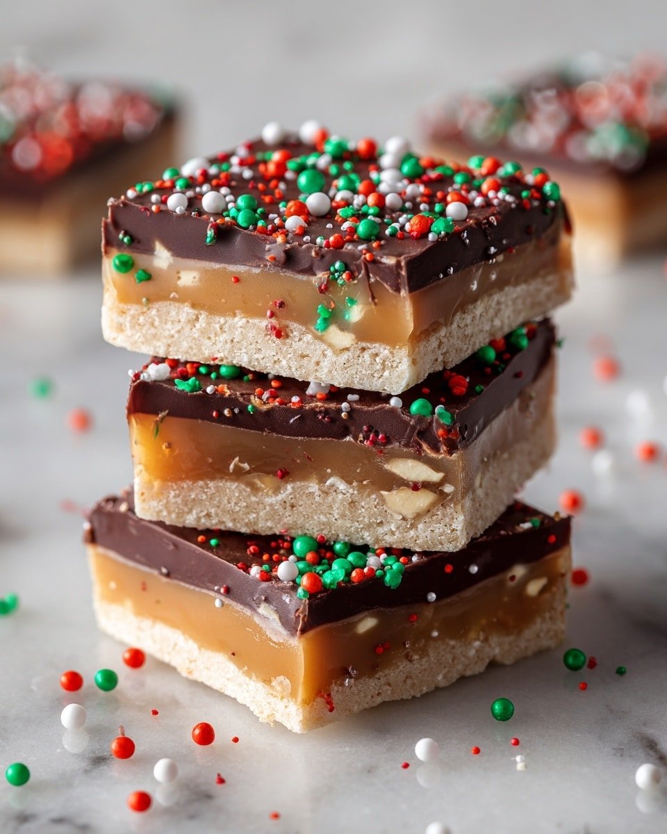 Christmas Crack (Saltine Toffee) Recipe - Recipe Image — Christmas Crack Saltine Toffee, Christmas Crack recipe, saltine toffee, holiday treat recipes, easy no-bake desserts