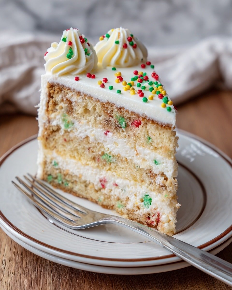 Sugar Cookie Cheesecake – A Sweet and Creamy Dessert Delight Recipe - Recipe Image — Sugar Cookie Cheesecake, easy sugar cookie cheesecake, creamy dessert recipes, no-bake cheesecake with sugar cookies, festive cheesecake dessert