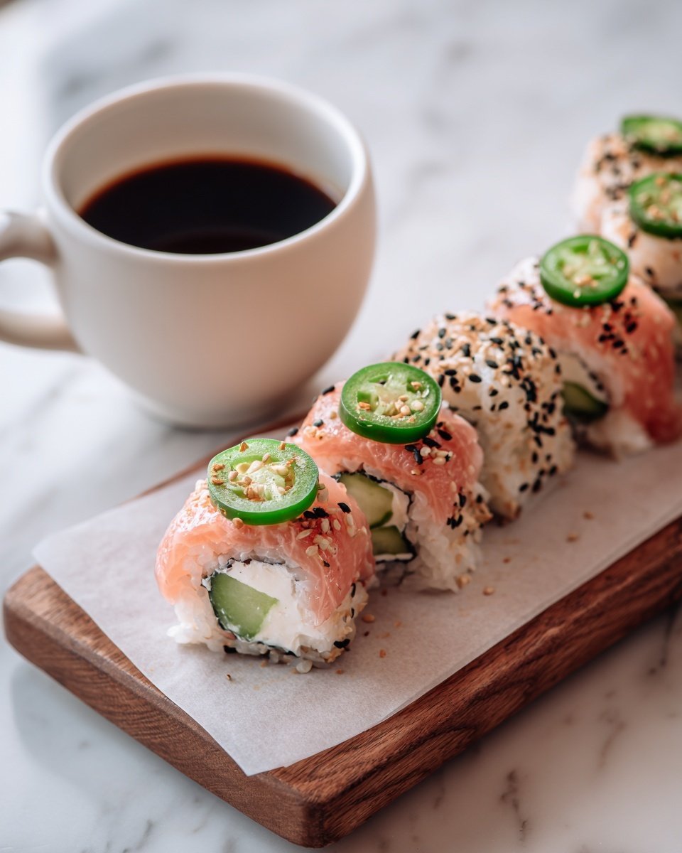 Smoked Salmon & Cream Cheese Roll-Ups Recipe - Recipe Image — Smoked Salmon & Cream Cheese Roll-Ups, smoked salmon appetizer, easy party appetizers, seafood roll-ups, elegant brunch bites